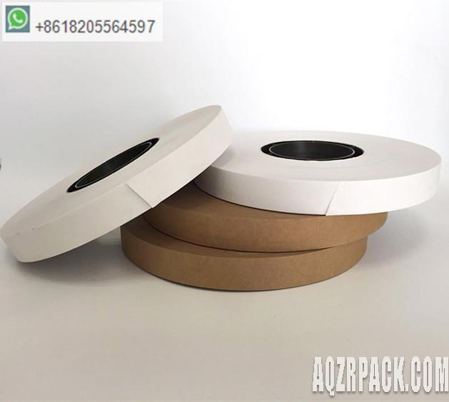 White paper roll high temp banding paper