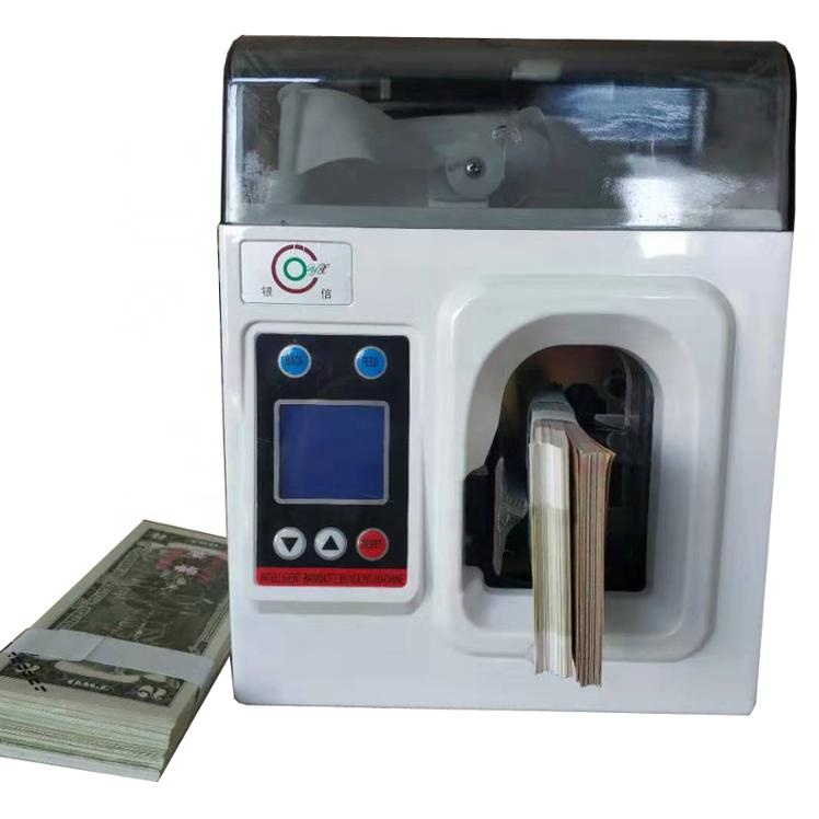 Banknotes/money/cash binding machine