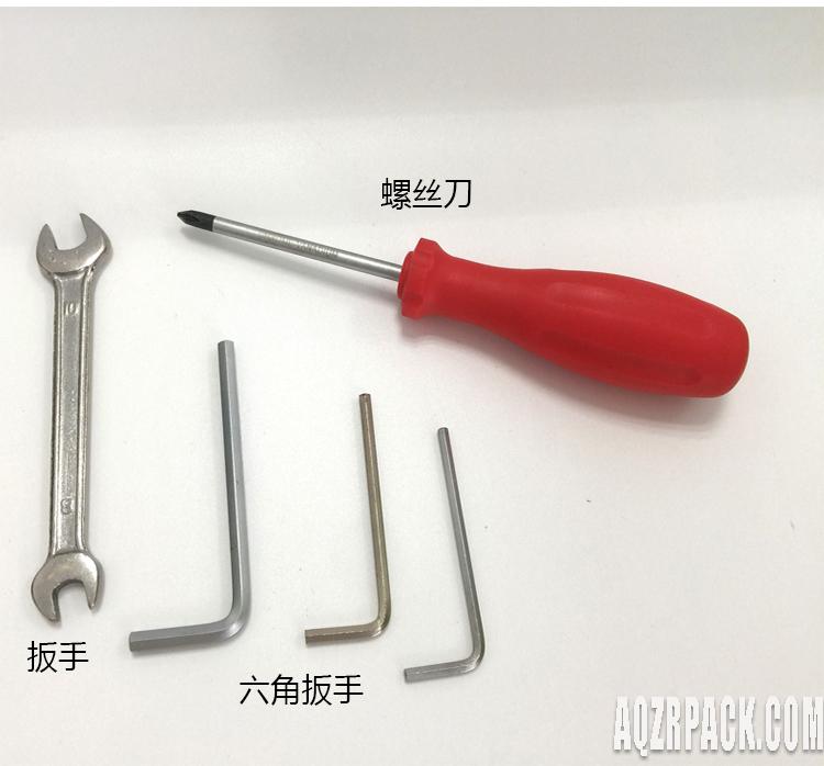 Paper or plastic banding machine for band pack