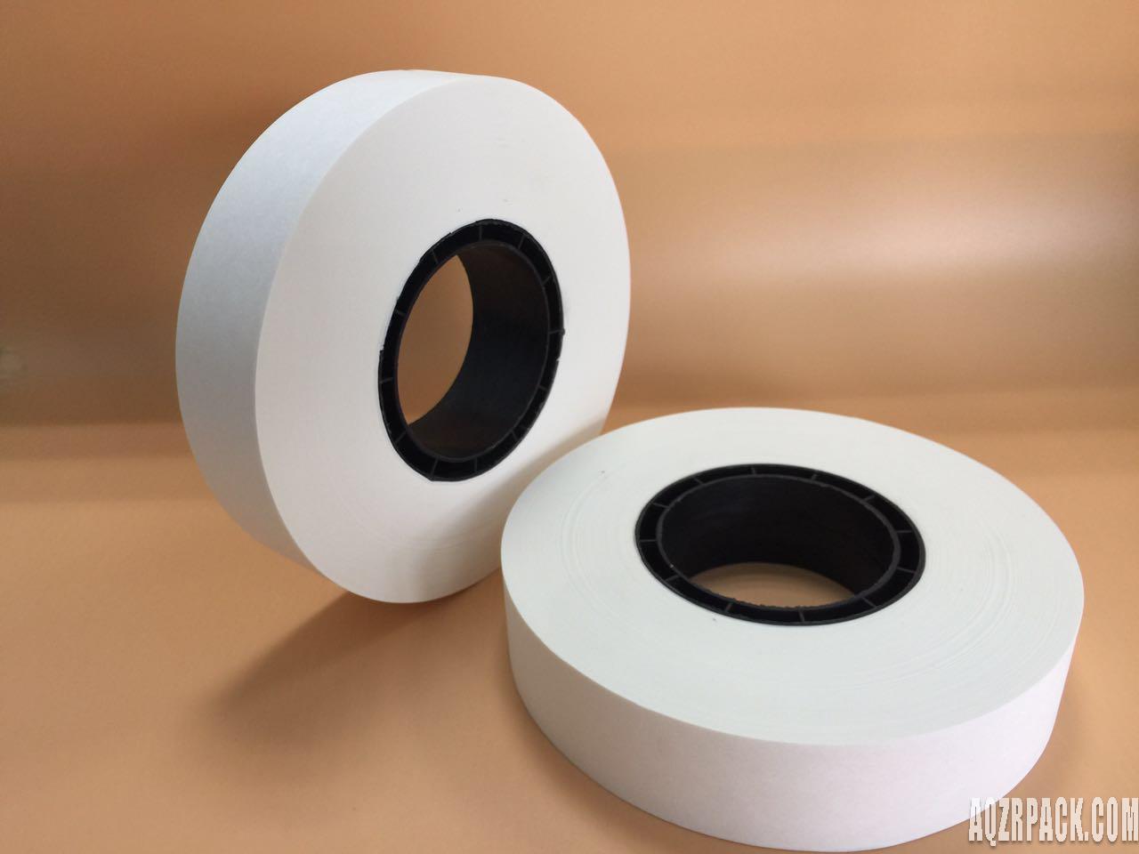 Bleached converting craft coated with low density polyethylene paper tape roll