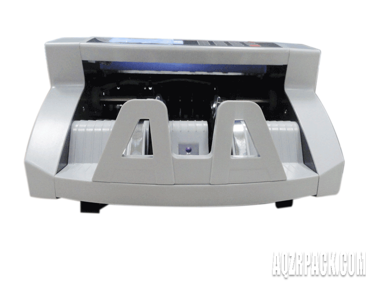 Battery within machine portable money counting machine