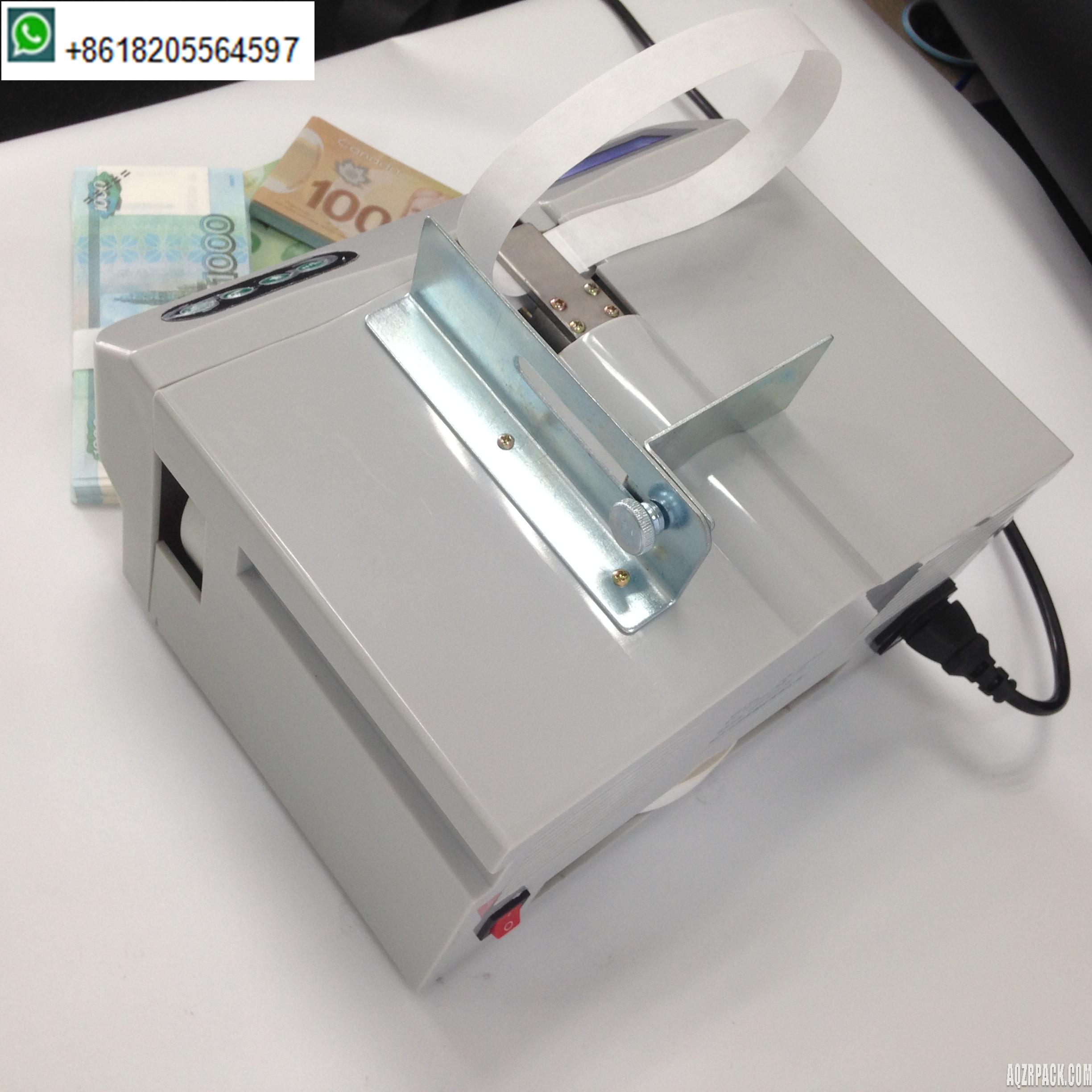 Stationary Strapping machine small size used in office or banks