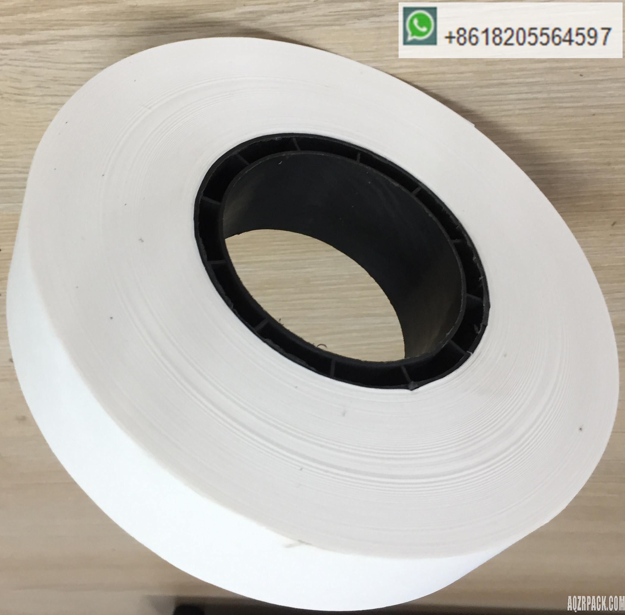 30mm width high temp heat sealing paper strap tape roll for money