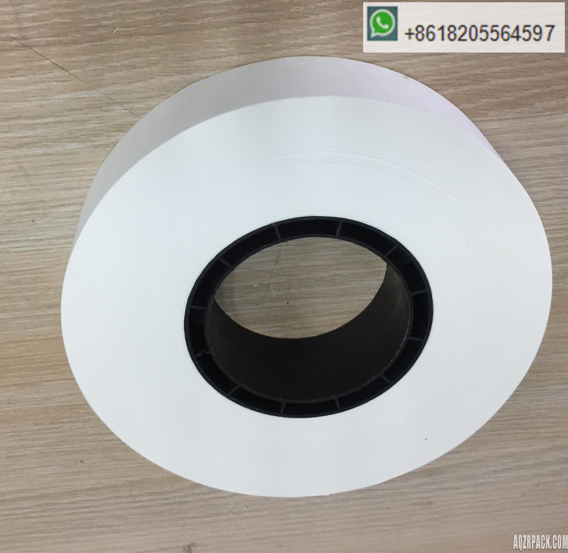 30mm width high temp heat sealing paper strap tape roll for money