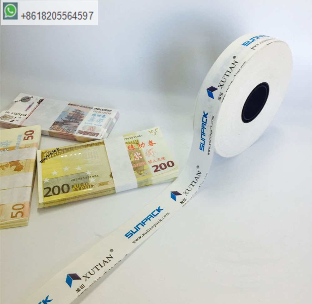High temp banding paper roll used on strapping machine