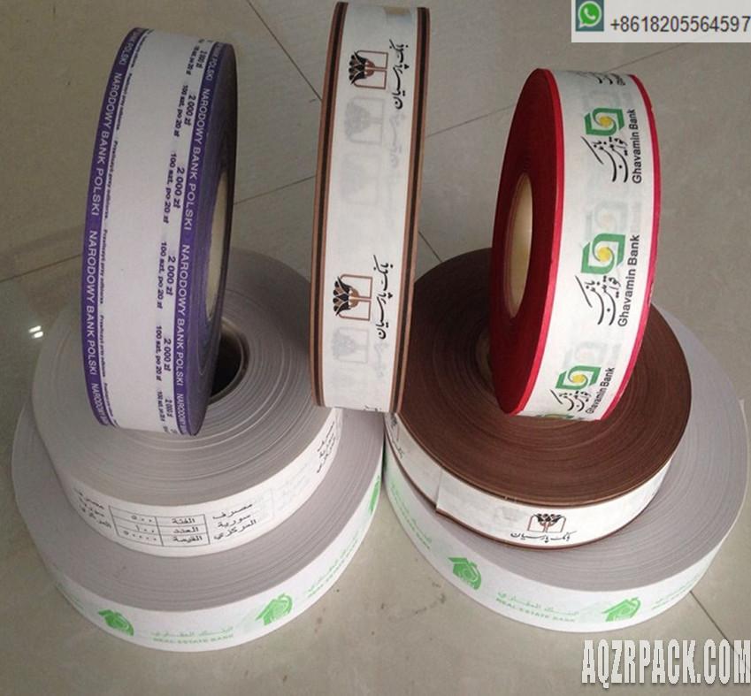 High temp banding paper roll used on strapping machine