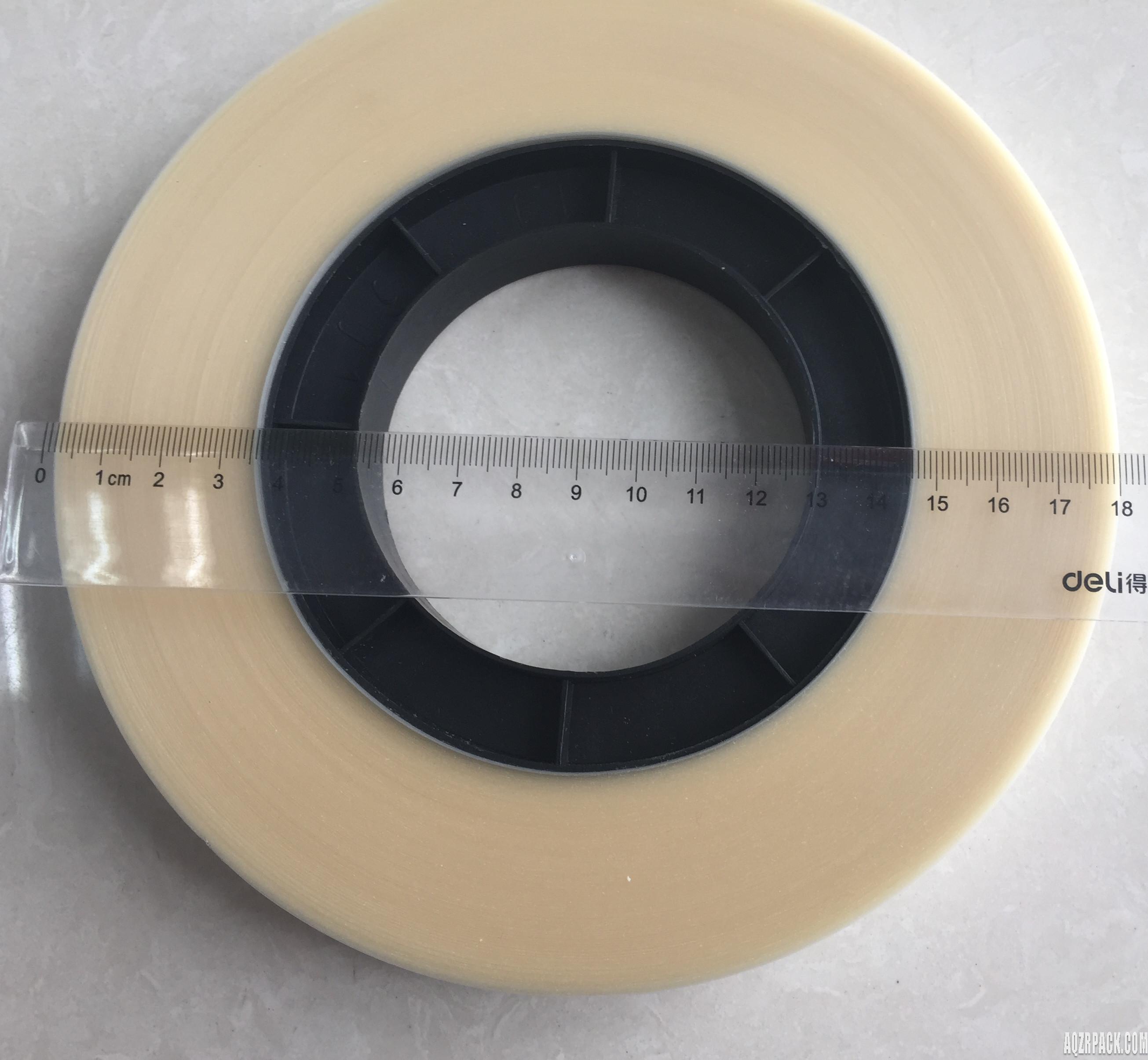 Box corner pasting PET tape for making boxes