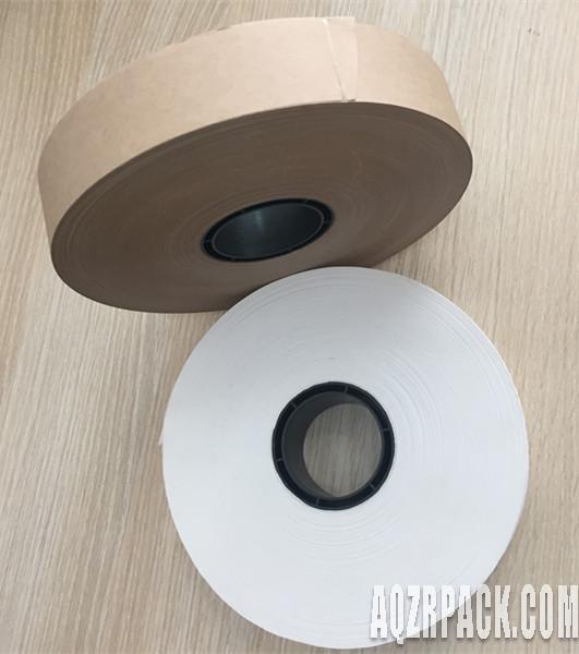 30mm width kraft paper tape hot melt packing tape for money currency