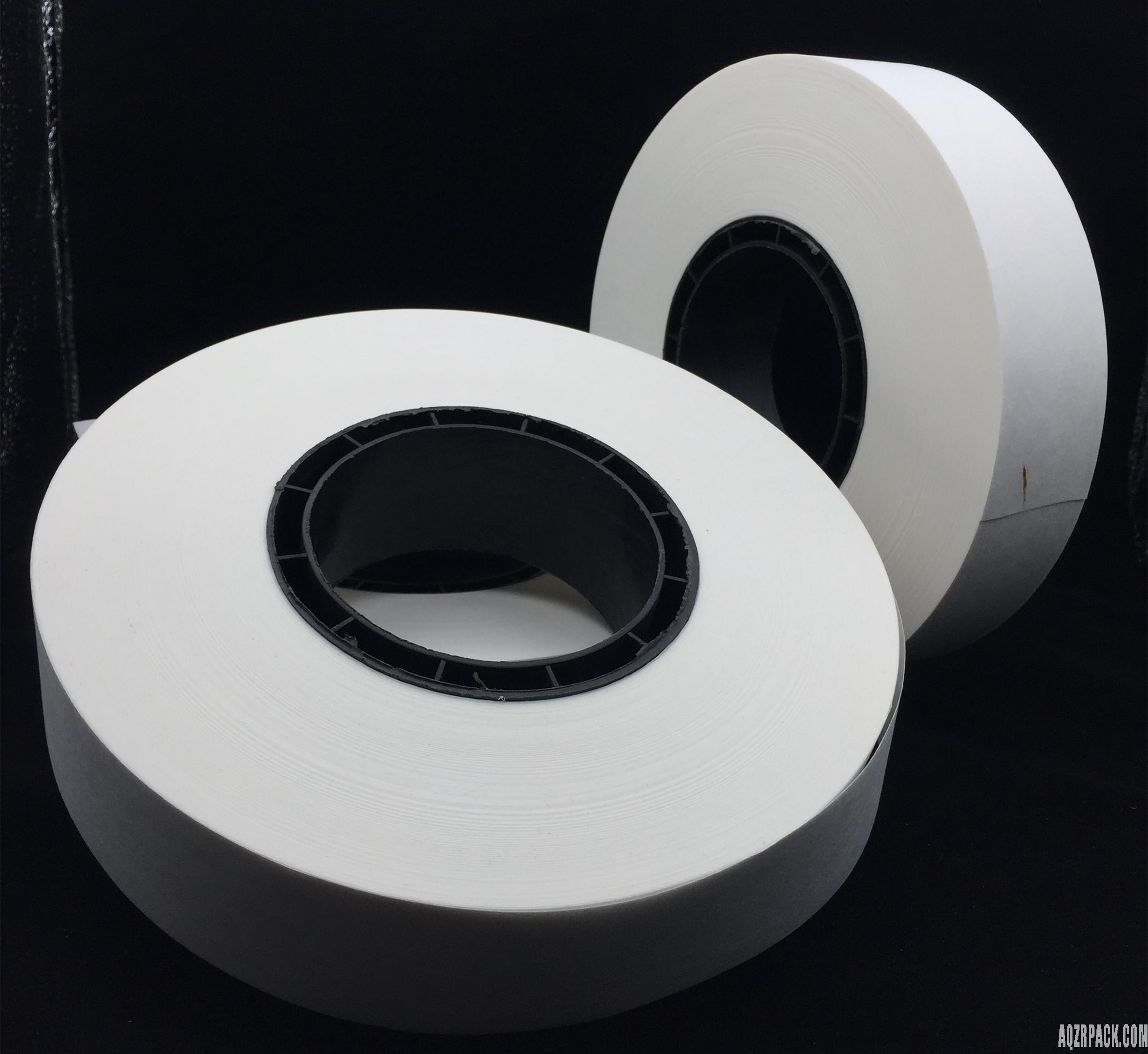 40mm width 76mm diameter plain banding paper tape machine roll
