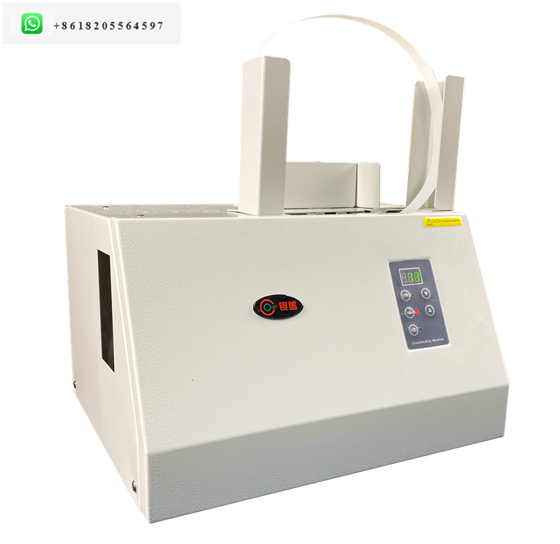 Tabletop banding machine suit 20/30/40mm wide band paper or OPP tape