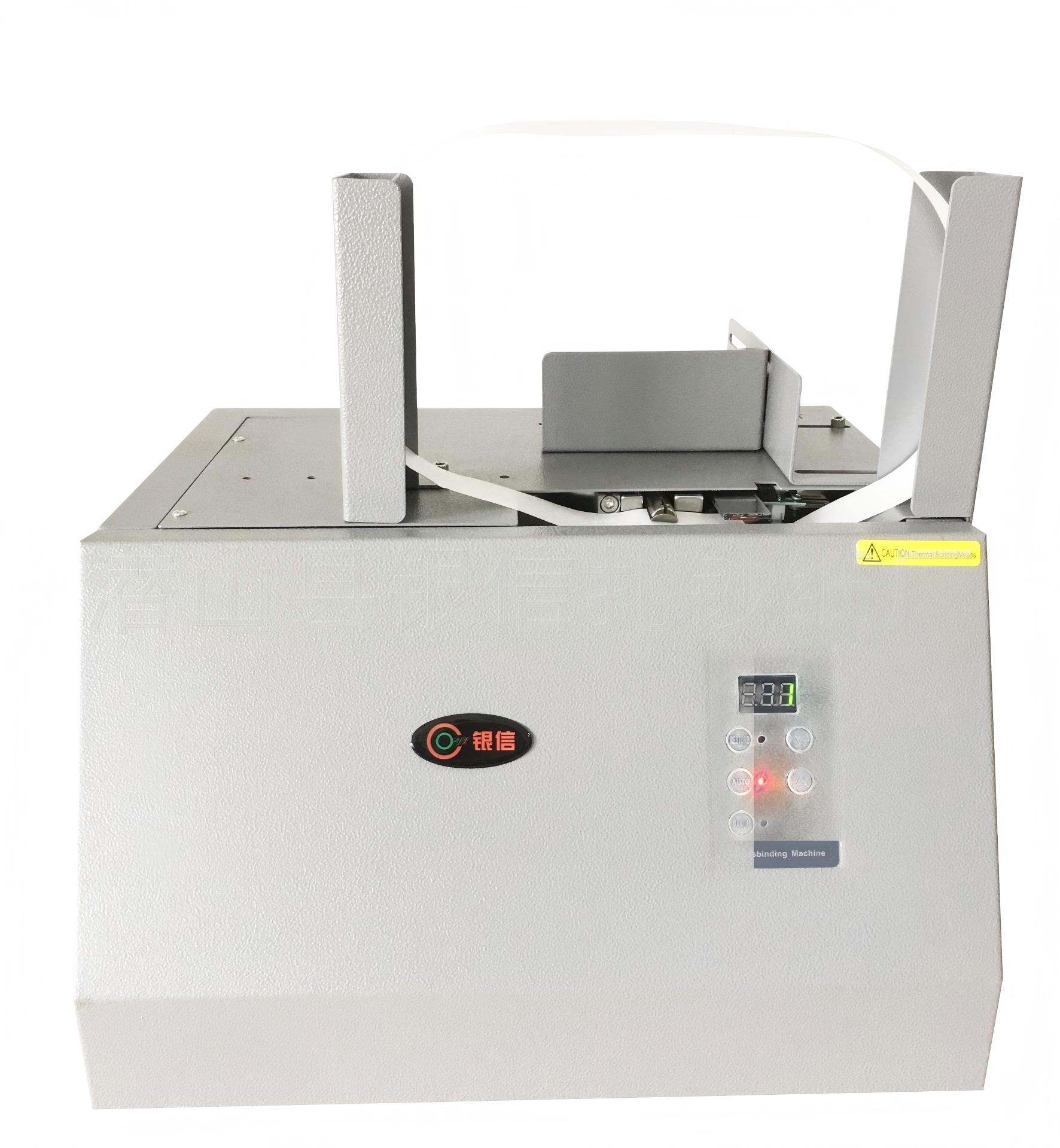 Tabletop banding machine suit 20/30/40mm wide band paper or OPP tape